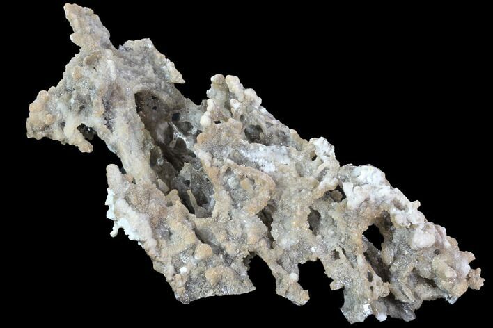 Sparkling Quartz & Aragonite Stalactite Formation - Morocco #84778